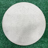 12 Inch Premarked MDF Shreenathji Style